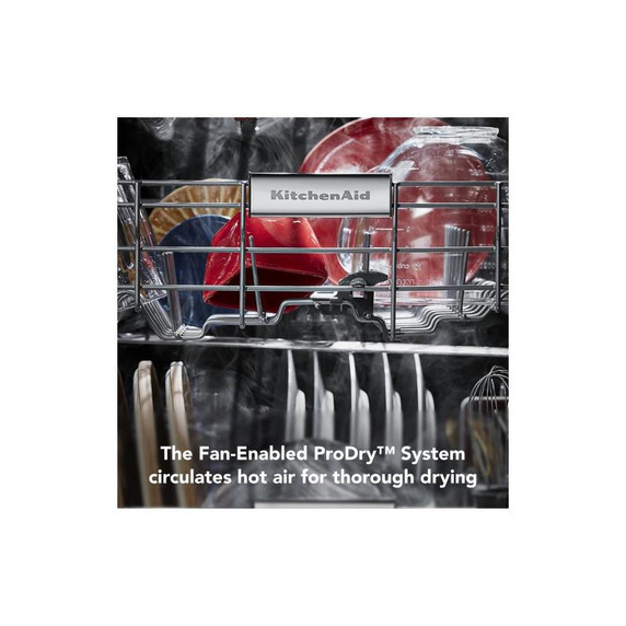 Kitchenaid® 360° Max Jets™ Third Rack Dishwasher with Fan-Enabled ProDry™ System, 44 dBA KDTM604KPS Kitchenaid® 360° Max Jets™ Third Rack Dishwasher with Fan-Enabled ProDry™ System, 44 dBA KDTM604KPS