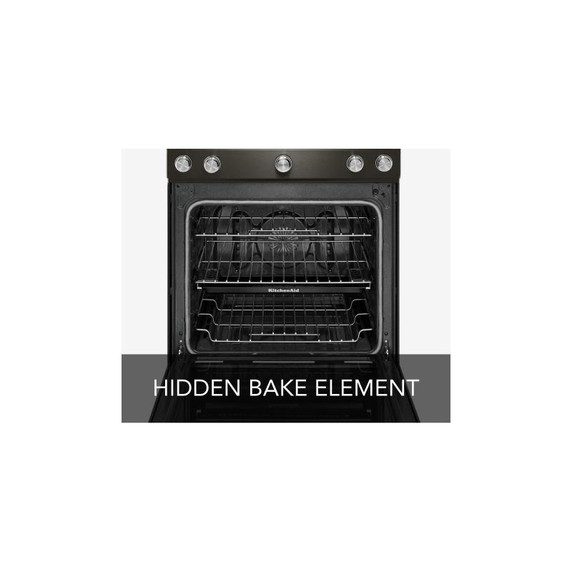 Kitchenaid® 30-Inch 5-Burner Gas Slide-In Convection Range KSGG700EBS Kitchenaid® 30-Inch 5-Burner Gas Slide-In Convection Range KSGG700EBS