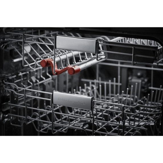 Kitchenaid® 44 dBA Dishwasher in PrintShield™ Finish with 360° Max Jets™ Third Rack KDPM604KBS