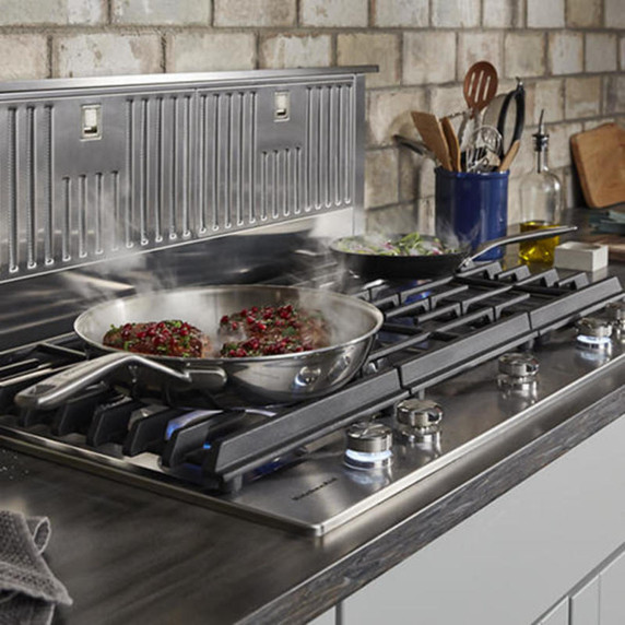 Kitchenaid® 36" Retractable Downdraft System, 600 CFM KXD4636YSS