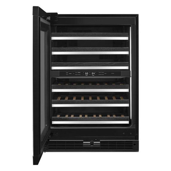Jennair® Panel-Ready 24" Built-In Undercounter Wine Cellar, Left Swing JUWFL242HX