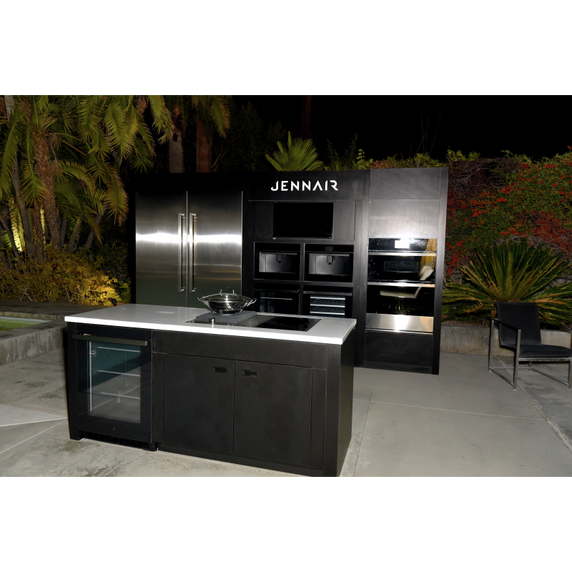 Jennair® NOIR™ 24 Built-In Undercounter Wine Cellar - RIght Swing JUWFR242HM