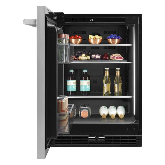 Jennair® RISE™ 24"  Under Counter Solid Door Refrigerator, Left Swing JURFL242HL Jennair® RISE™ 24"  Under Counter Solid Door Refrigerator, Left Swing JURFL242HL