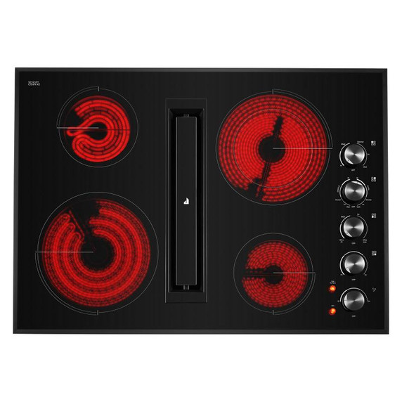 Jennair® 30" JX3™ Electric Downdraft Cooktop JED3430GB