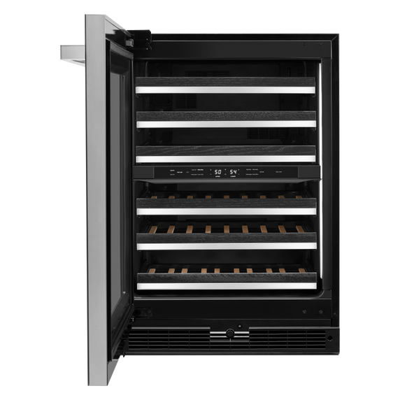 Jennair® NOIR™ 24 Built-In Undercounter Wine Cellar - Left Swing JUWFL242HM