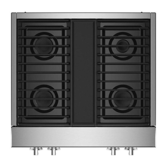 Jennair® 30" NOIR™ Gas Professional-Style Rangetop JGCP430HM