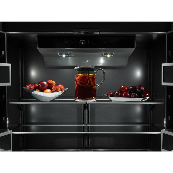 Jenn-Air® 36” Fully Integrated Built-In Bottom-Freezer Refrigerator (Left-Hand Door Swing) JB36NXFXLE