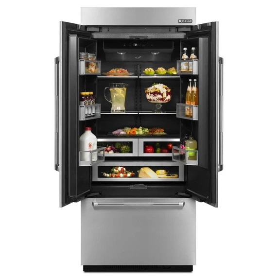 Jenn-Air® 36-Inch Built-In French Door Refrigerator JF36NXFXDE