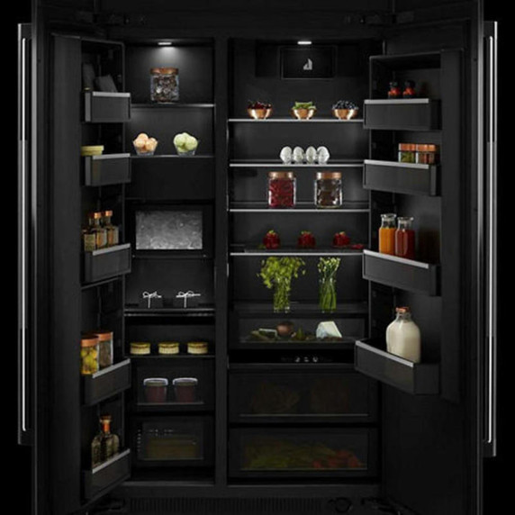Jennair® Panel-Ready 48" Built-In Side-By-Side Refrigerator JBSFS48NMX