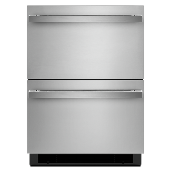 Jennair® NOIR™ 24 Double Drawer Refrigerator/Freezer JUCFP242HM