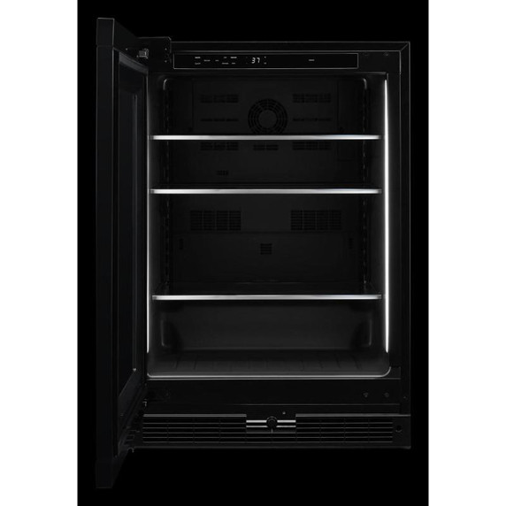 Jennair® Panel-Ready 24" Under Counter Glass Door Refrigerator, Left Swing JUGFL242HX