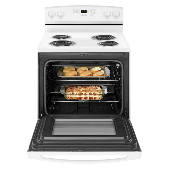 Amana® 30-inch Electric Range with Self-Clean Option YACR4503SFW