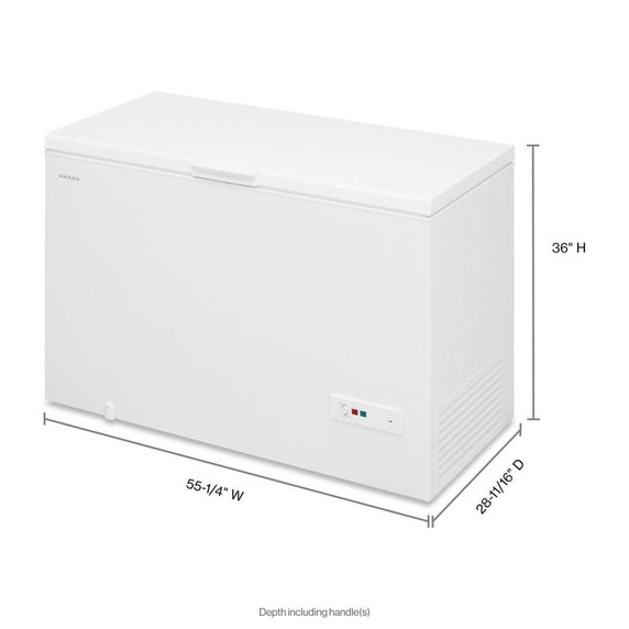 16 cu. ft. Amana® Chest Freezer AZC5216LW 16 cu. ft. Amana® Chest Freezer AZC5216LW