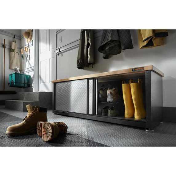 Gladiator® Ready-to-Assemble Storage Shoe Bench GAGB54SBJG