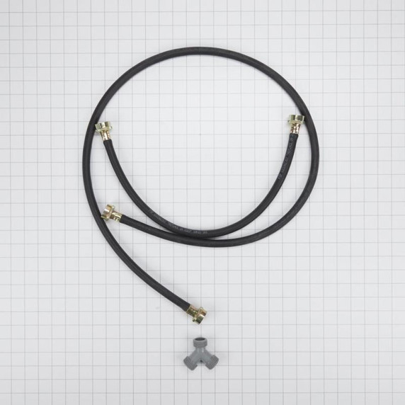 Hose Kit for Steam Dryer - (1) 3' hose, (1) 5' hose W10044609A