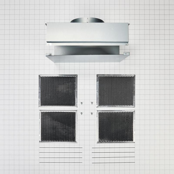 Range Wall Hood Recirculation Kit W11430925 Range Wall Hood Recirculation Kit W11430925
