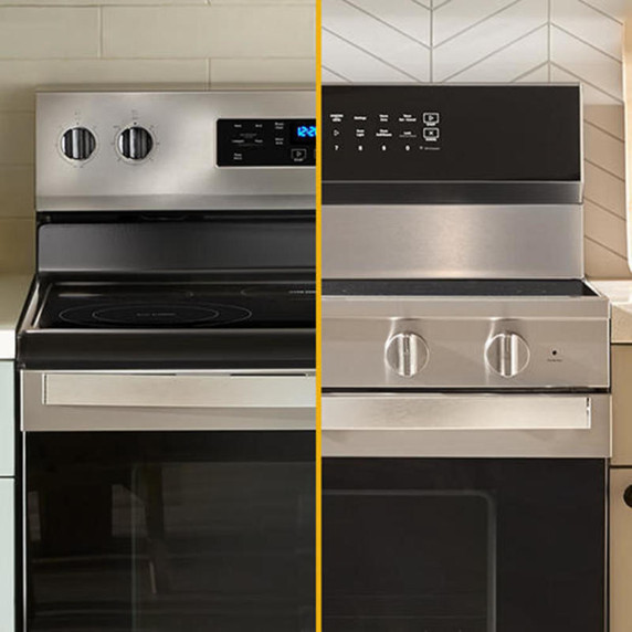 Whirlpool® 30-inch Smart Electric Range with Air Cooking Technology, WipeClean™ Coating, Steam/Self Cleaning, Rapid Preheat 5.3 CuFt Capacity YWFES7530RW