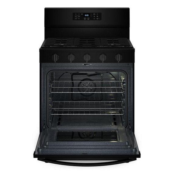 Whirlpool® 30-inch Gas Range with Air Fry and Air Baking, Self Cleaning, Rapid Preheat 5.0 CuFt Capacity WFGS5030RB Whirlpool® 30-inch Gas Range with Air Fry and Air Baking, Self Cleaning, Rapid Preheat 5.0 CuFt Capacity WFGS5030RB