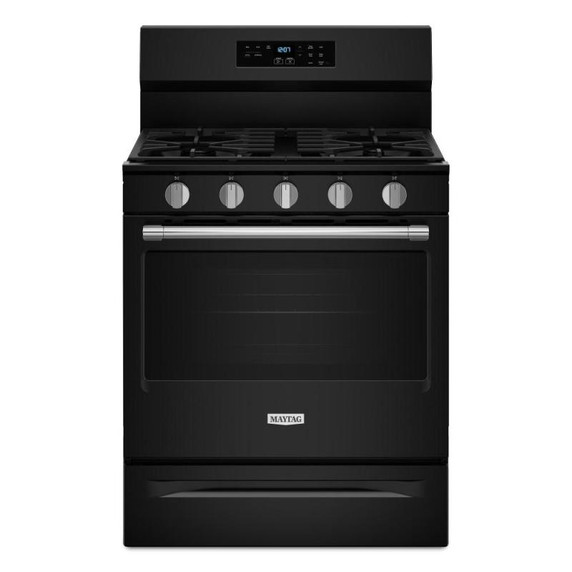 Maytag® 30-Inch Convection Gas Range With No Preheat Air Fry and Air Baking - 5.0 Cu. Ft. MFGS6030RB