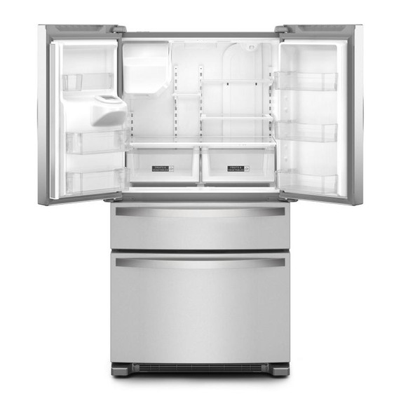 Whirlpool® 36-Inch Wide French Door Bottom Mount Refrigerator - 25 cu. ft. WRMF3636RZ Whirlpool® 36-Inch Wide French Door Bottom Mount Refrigerator - 25 cu. ft. WRMF3636RZ