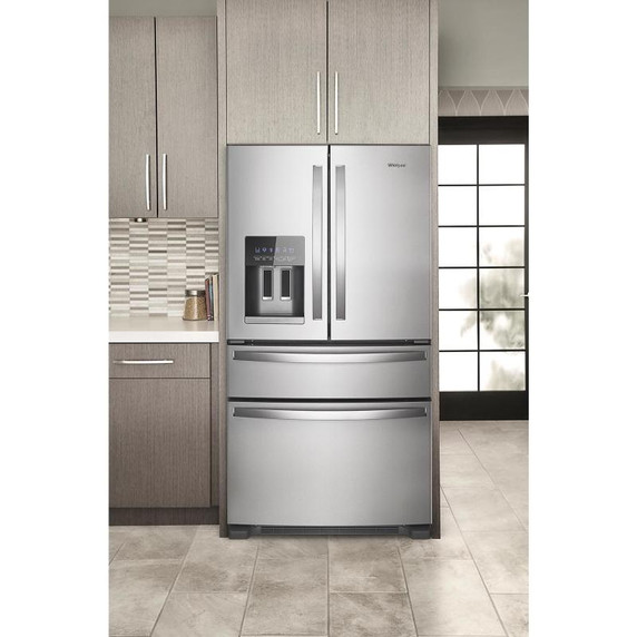 Whirlpool® 36-Inch Wide French Door Bottom Mount Refrigerator - 25 cu. ft. WRMF3636RZ