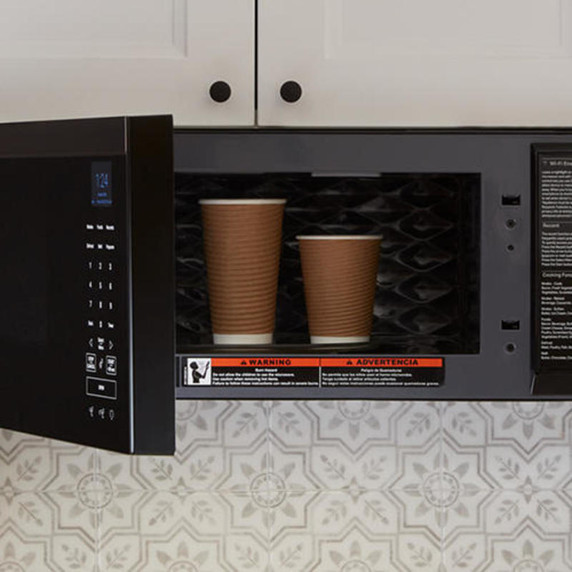 Whirlpool® 1.1 cu. ft. Smart Low Profile Microwave Hood Combination with 450 CRM 4-Speed Venting YWMML5530RW