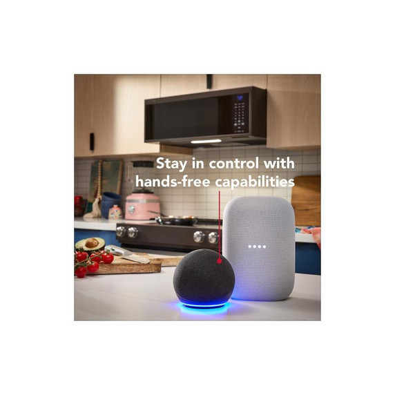 Kitchenaid® Smart Low Profile Microwave Hood Combination with Dual Fan Ventilation YKMML550RBS