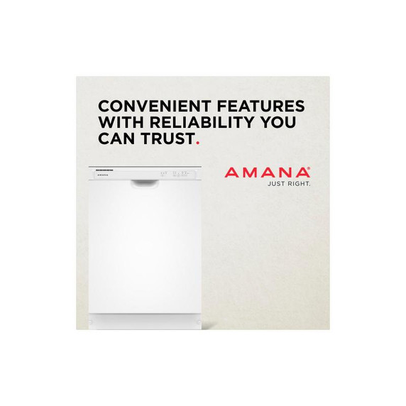 Amana® Dishwasher with Midnight Interior ADFS2524RW Amana® Dishwasher with Midnight Interior ADFS2524RW