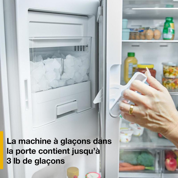 Whirlpool® 36-Inch French Door Refrigerator with Ice Maker - 31 cu. ft. WRFF3136SZ Whirlpool® 36-Inch French Door Refrigerator with Ice Maker - 31 cu. ft. WRFF3136SZ