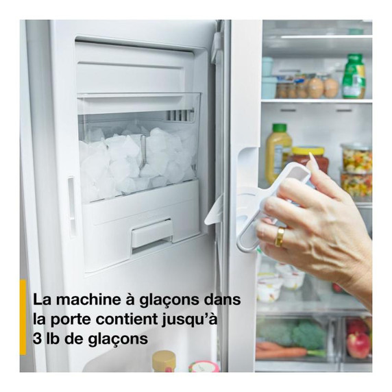 Whirlpool® 36-Inch French Door Refrigerator with Ice Maker - 31 cu. ft. WRFF3136SZ