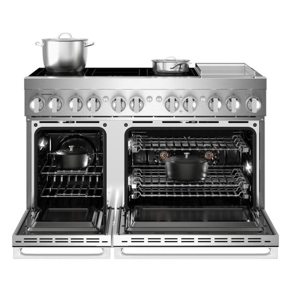 Jennair® NOIR™ 48" Induction Professional-Style Range JPIGC748RM