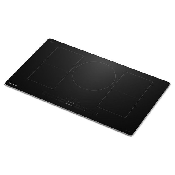 Kitchenaid® 36" Temp Cook™ Induction Cooktop with 5 Cooking Zones KCIT736SSS