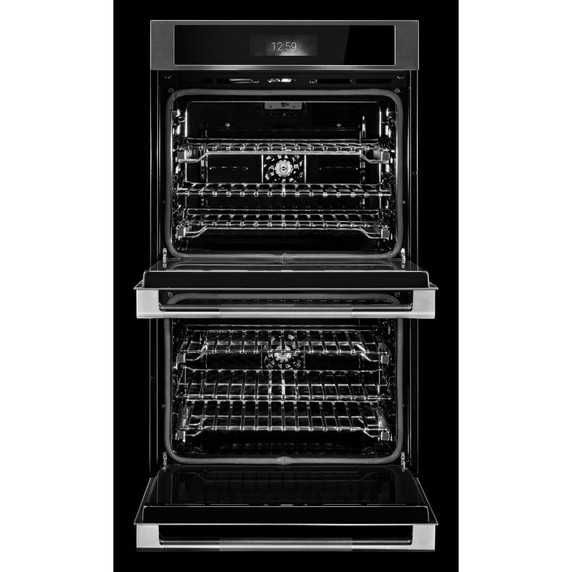 Jennair® RISE™ Double Wall Oven with MultiMode® True Convection with Smooth Glide Flat-Tine Racks JOEDC530RL Jennair® RISE™ Double Wall Oven with MultiMode® True Convection with Smooth Glide Flat-Tine Racks JOEDC530RL