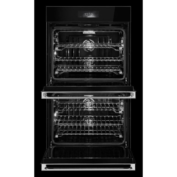 Jennair® NOIR™ 30" Double Wall Oven with V2™ Vertical Dual-Fan True Convection with Advanced Temperature Precision JOEDC730RM
