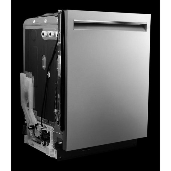 Jennair® Pocket Handle 24" Built-In Dishwasher with Precise Fit 3rd Rack for Cutlery with Plasma Coating, 39 dBA JDTS3924SP