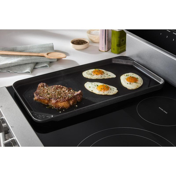 Whirlpool® 30-Inch Electric Range with Air Cooking Technology and No Preheat Air Fry YWFES7030SZ Whirlpool® 30-Inch Electric Range with Air Cooking Technology and No Preheat Air Fry YWFES7030SZ