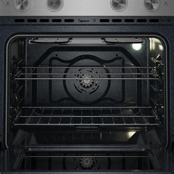Kitchenaid® 5.0 Cu. Ft. Smart Freestanding Gas Range with Convection Cooking Modes KFGS530SPS