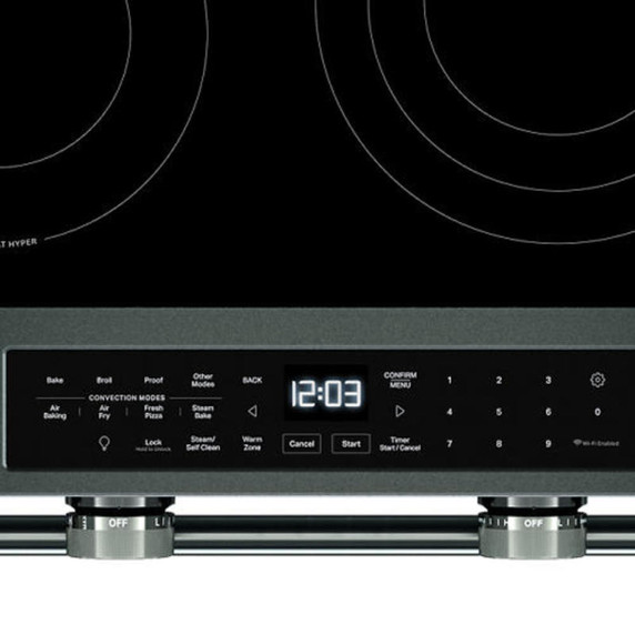 Kitchenaid® 5.3 Cu. Ft. Slide-in Electric Range with Two Even-Heat™ Hyper Elements and Convection Cooking Modes YKSES530SJP