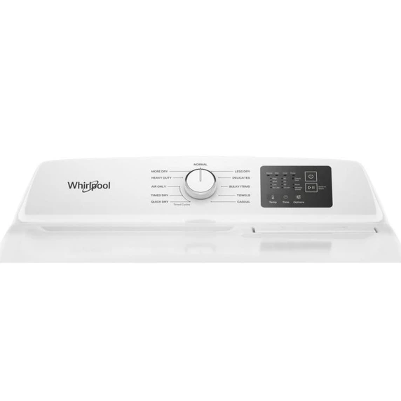 Whirlpool® 7.0 cu. ft. Electric Dryer with Adaptive Dry - Vented Top Load Matching YWED4105SW