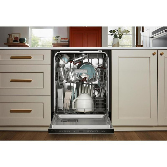 Kitchenaid® 360° Max Jets™ Third Rack Dishwasher with Advanced ProDry™ System, 44 dBA KDTS624SJP