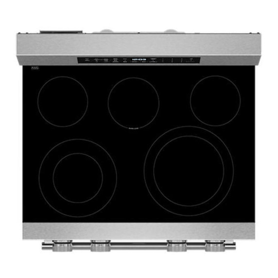Kitchenaid® 5.3 Cu. Ft. Freestanding Electric Range with Convection Cooking Modes YKFES530SPS