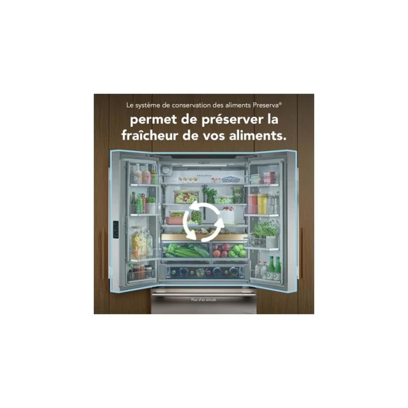 Kitchenaid® 24 cu. ft. 36-Inch Width Counter-Depth French Door Refrigerator with Interior Dispense KRFC236SJP