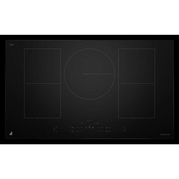 Jennair® 36" Oblivion Smart Induction Cooktop with Temperature-Controlled Cooking JICT736SB