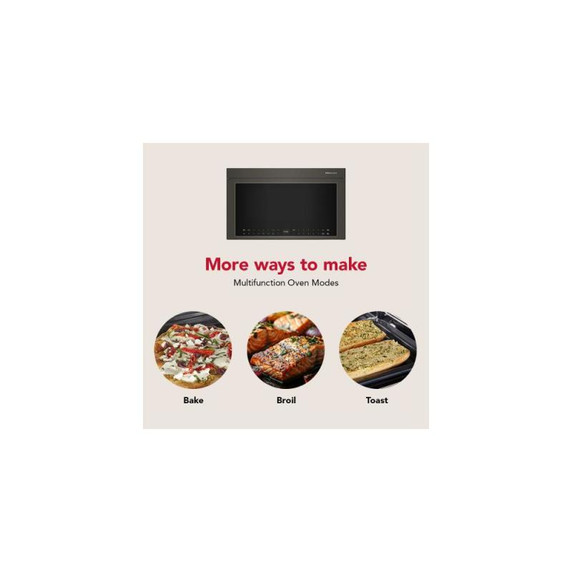 Kitchenaid® Multifunction Over-the-Range Microwave Oven with Infrared Sensor Modes YKMMF730PBE