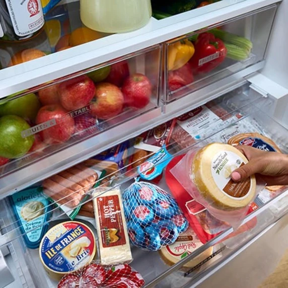 Whirlpool® 36-inch Wide True Counter Depth 3-Door French Door Refrigerator - 24 cu. ft. WRFC3036RZ
