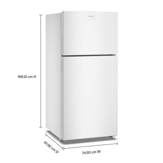 Amana® 30-Inch Wide Garage Ready Top-Freezer Refrigerator—19 Cu. Ft. ARTX2419SW
