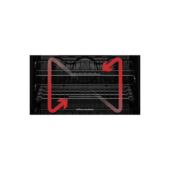 KitchenAid® 36-Inch 6 Burner Commercial-Style Dual Fuel Range with No Preheat Air Fry Mode KFDS936SBE