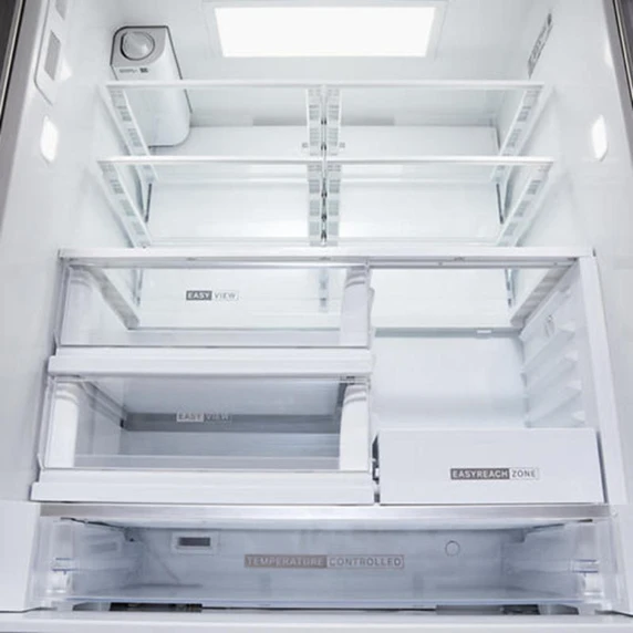 Whirlpool® 36-inch Wide True Counter Depth 4-Door French Door Refrigerator - 22 cu. ft. WRMC5036RZ