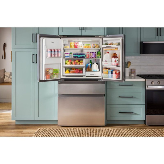 Whirlpool® 36-inch Wide True Counter Depth 4-Door French Door Refrigerator - 22 cu. ft. WRMC7036RZ