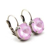 Soft Rose Ignite 12mm Crystal Earrings